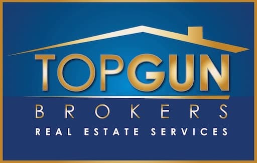 Top Gun Brokers Real Estate Services Logo
